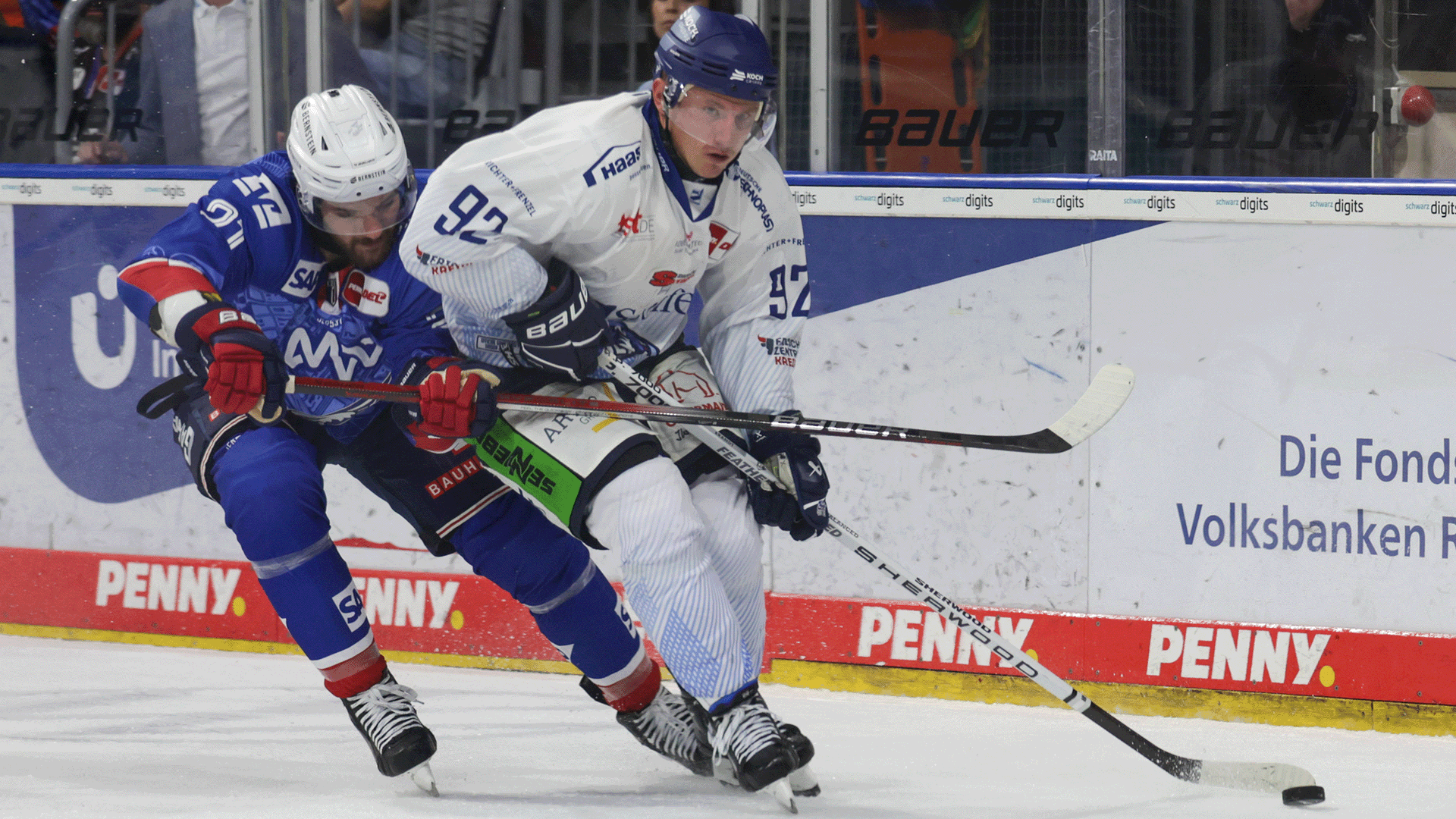 Adler Mannheim gg. Straubing Tigers